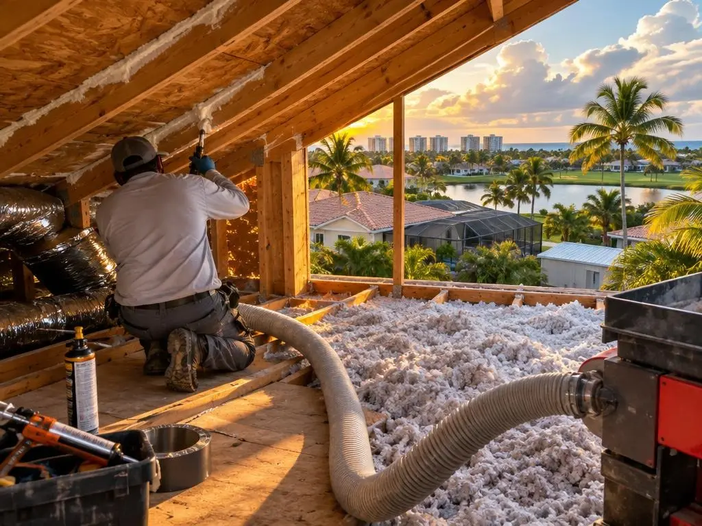 Attic Insulation & Air Sealing in Naples, FL