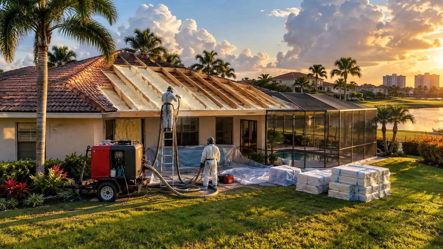 Spray Foam Insulation in Naples, FL